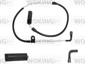 Warning Contact, brake pad wear
