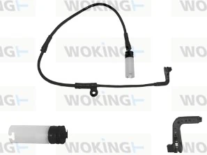 Warning Contact, brake pad wear