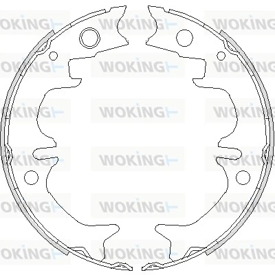 Brake Shoe, parking brake