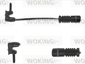 Warning Contact, brake pad wear