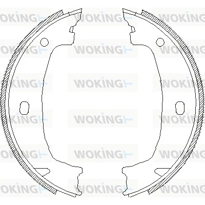 Brake Shoe, parking brake