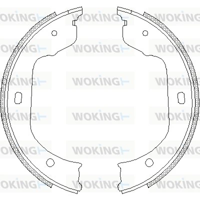 Brake Shoe, parking brake