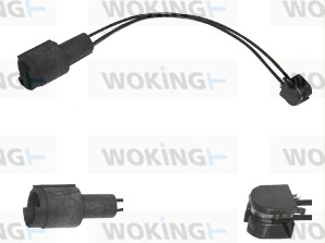Warning Contact, brake pad wear