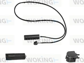 Warning Contact, brake pad wear