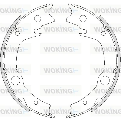 Brake Shoe, parking brake