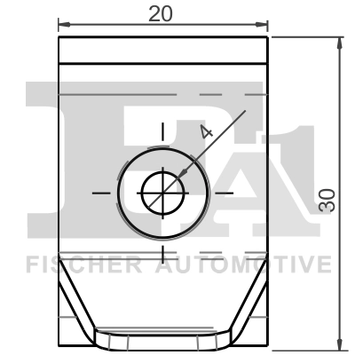 Clip, trim/protection strip
