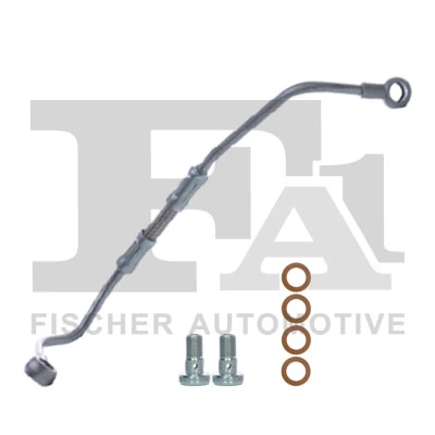 PRZEWÓD SMAR. TURBOSPRĘŻARKI FIAT 1,3M-JET (KIT)