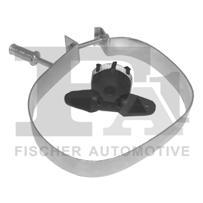 Support, silencieux FA1