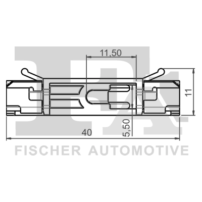 Retaining Clip, windows