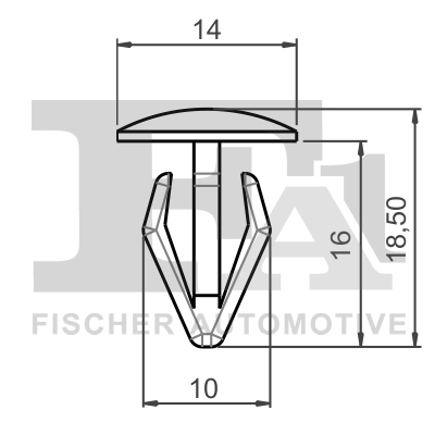 Clip, trim/protection strip