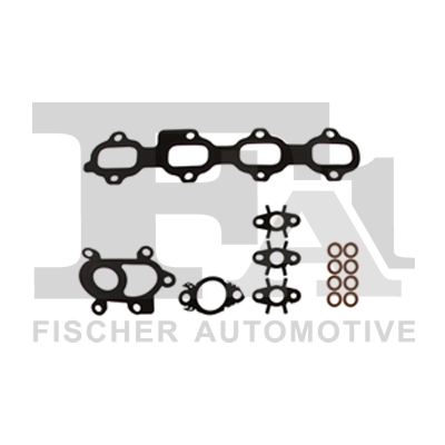 Fischer Automotive One KT120700E — Монтажний комплект, компресор (вир-во Fischer)