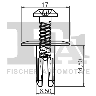 Clip, trim/protection strip