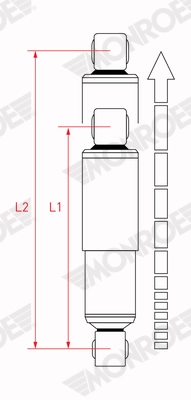 Amortisseur MONROE V2132