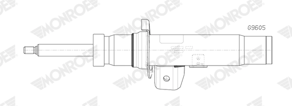 Amortisseur MONROE G9605