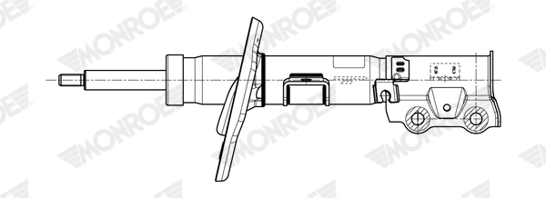 Amortisseur MONROE G7943