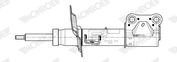 Амортизатор газомасляний MONROE 742274SP для Ford Mondeo V