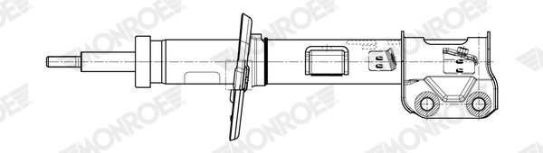 Amortisseur MONROE G8627