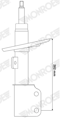Amortisseur MONROE G8657