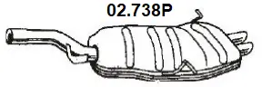 Rear Muffler