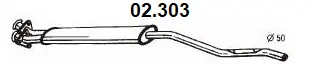 Centre Muffler