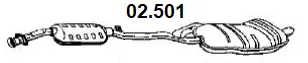 Rear Muffler