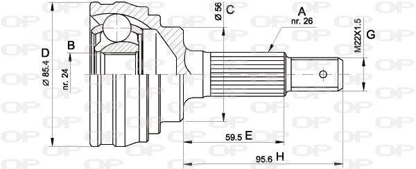 Joint Kit, drive shaft