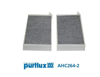Filtre, air de l'habitacle PURFLUX AHC264-2