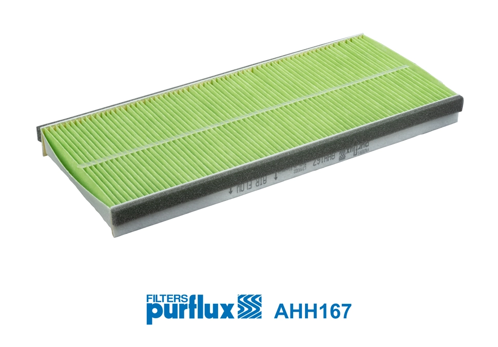 Filtre, air de l'habitacle PURFLUX AHH167