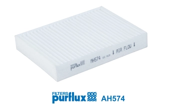 Filtre, air de l'habitacle PURFLUX AH574
