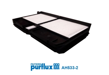 Filtre, air de l'habitacle PURFLUX AH533-2