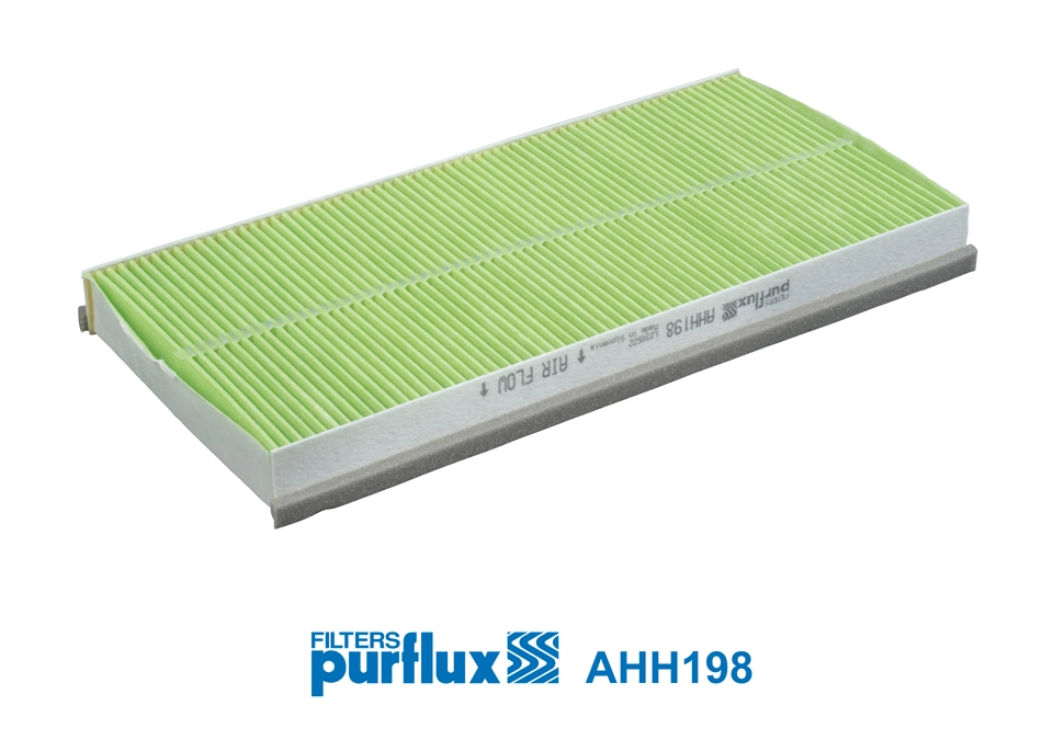 Filtre, air de l'habitacle PURFLUX AHH198