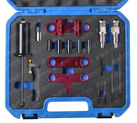 Puller set, injector nozzle