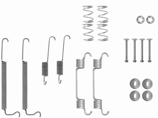 Kit d'accessoires, mâchoire de frein TEXTAR 97047800