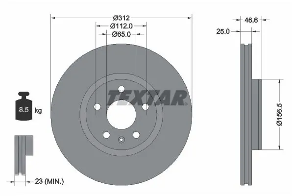 TARCZA HAM. MG P. HS 1,5 18-