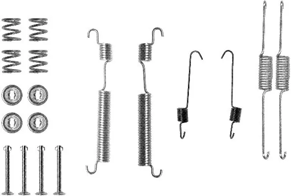 Kit d'accessoires, mâchoire de frein TEXTAR 97016500