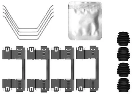 Kit d'accessoires, plaquette de frein a disque