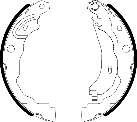 SZCZĘKI HAM. RENAULT CAPTUR/CLIO/KANGOO 1,0-1,6 19-