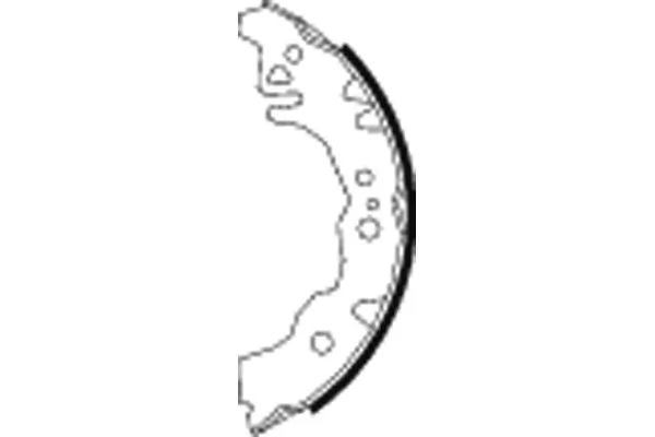 Jeu de mâchoires de frein TEXTAR 91067900