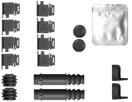 Kit d'accessoires, plaquette de frein a disque
