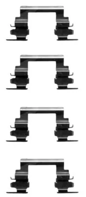 Kit d'accessoires, plaquette de frein a disque