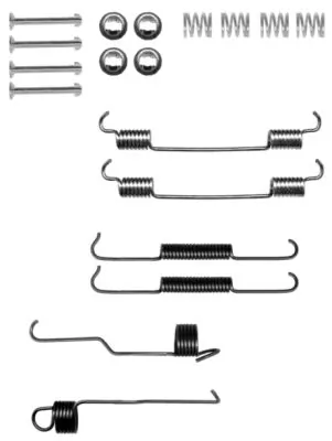 Kit d'accessoires, mâchoire de frein TEXTAR 97016100