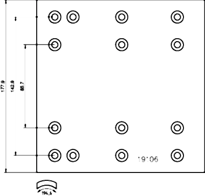Garniture de frein, frein à tambour TEXTAR 19344