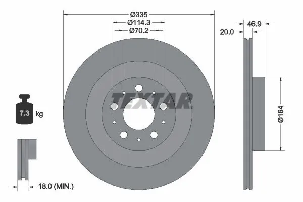 TARCZA HAM. TESLA T. MODEL Y 19-