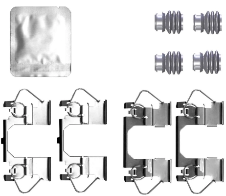 Kit d'accessoires, plaquette de frein a disque