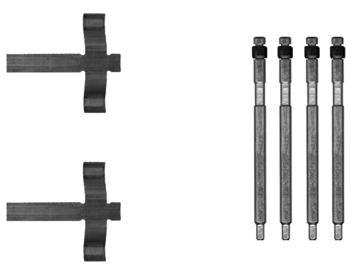Kit d'accessoires, mâchoires de frein de stationnement TEXTAR 82551800