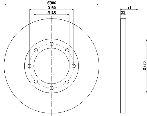 Disque de frein TEXTAR 93085600