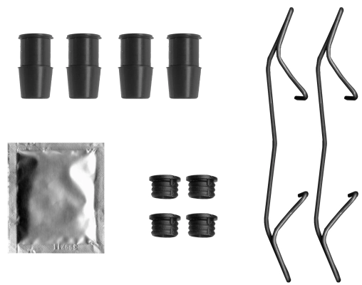 Kit d'accessoires, étrier de frein