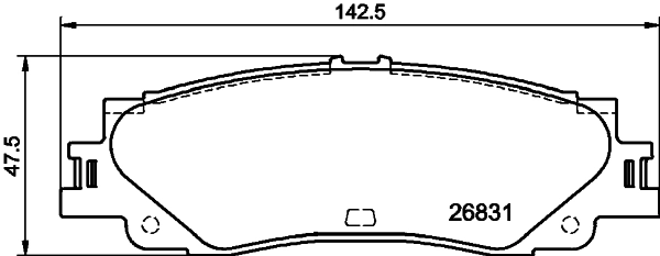 KLOCKI HAM. TOYOTA T. LAND CRUISER 2,8 D 4X4 24-