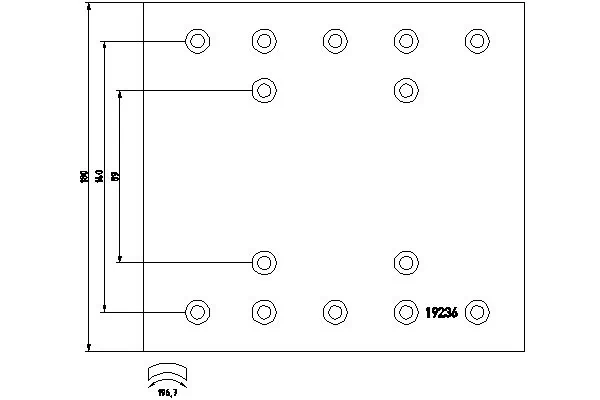 Entretoise/tige, stabilisateur