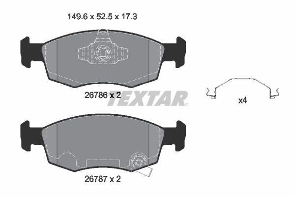 KLOCKI HAM. FIAT P. 500/PANDA 1,0 HYBRID/ELEKTRO 20-